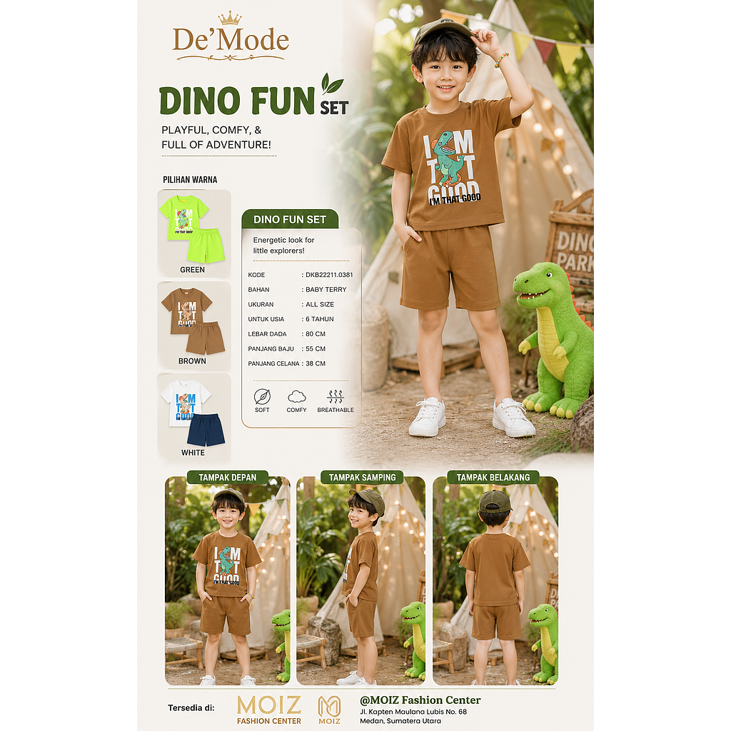 Thama short suit (2 piece) (DK.038)