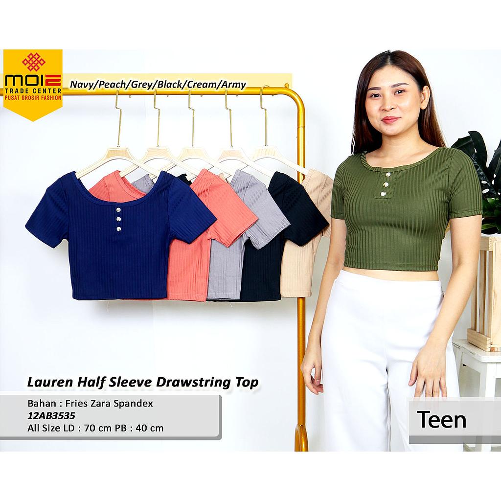 Navita Short Sleeve Crop Top (AB353)