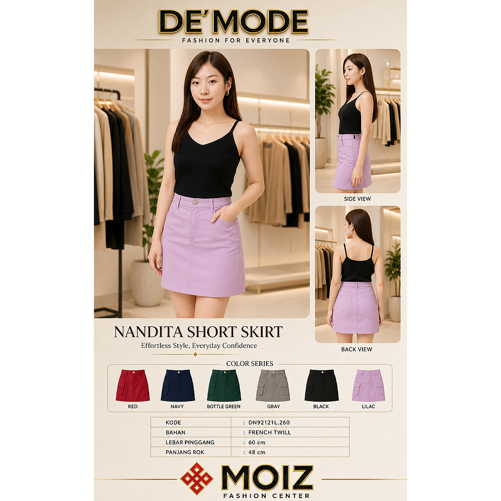 Nandita SHORT skirt (DN.260)