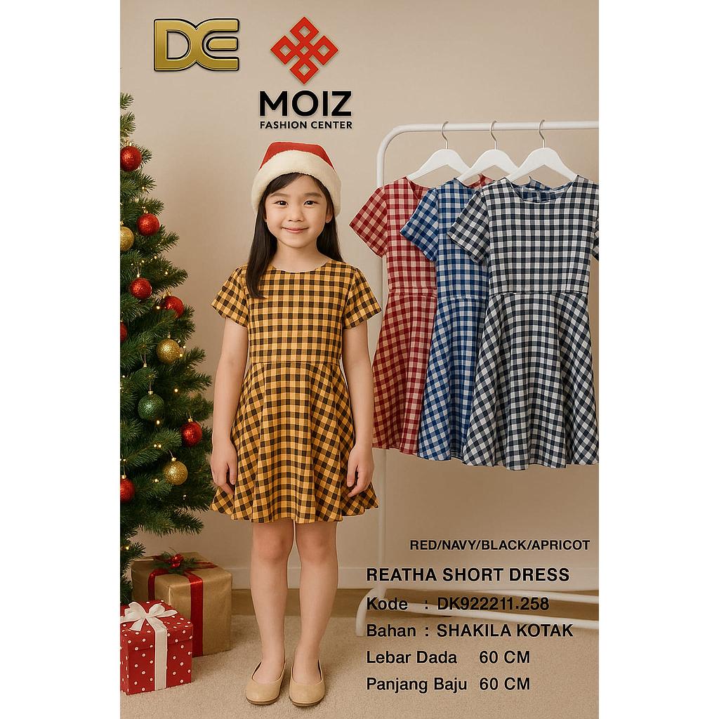 Reatha short Dress (DK.258)