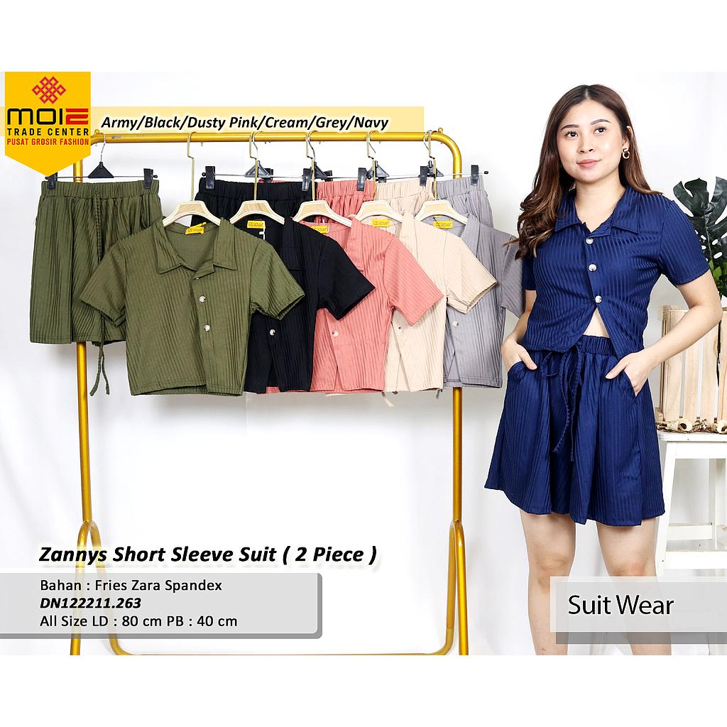 Zannys Short Sleeve Suit  (DN.263)