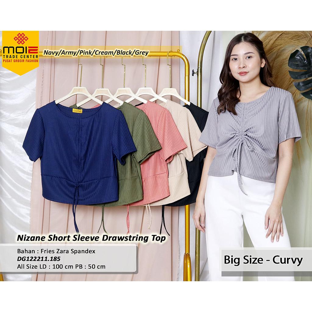 Mizane short sleeve drawstring fries zara spandex (DG.185)