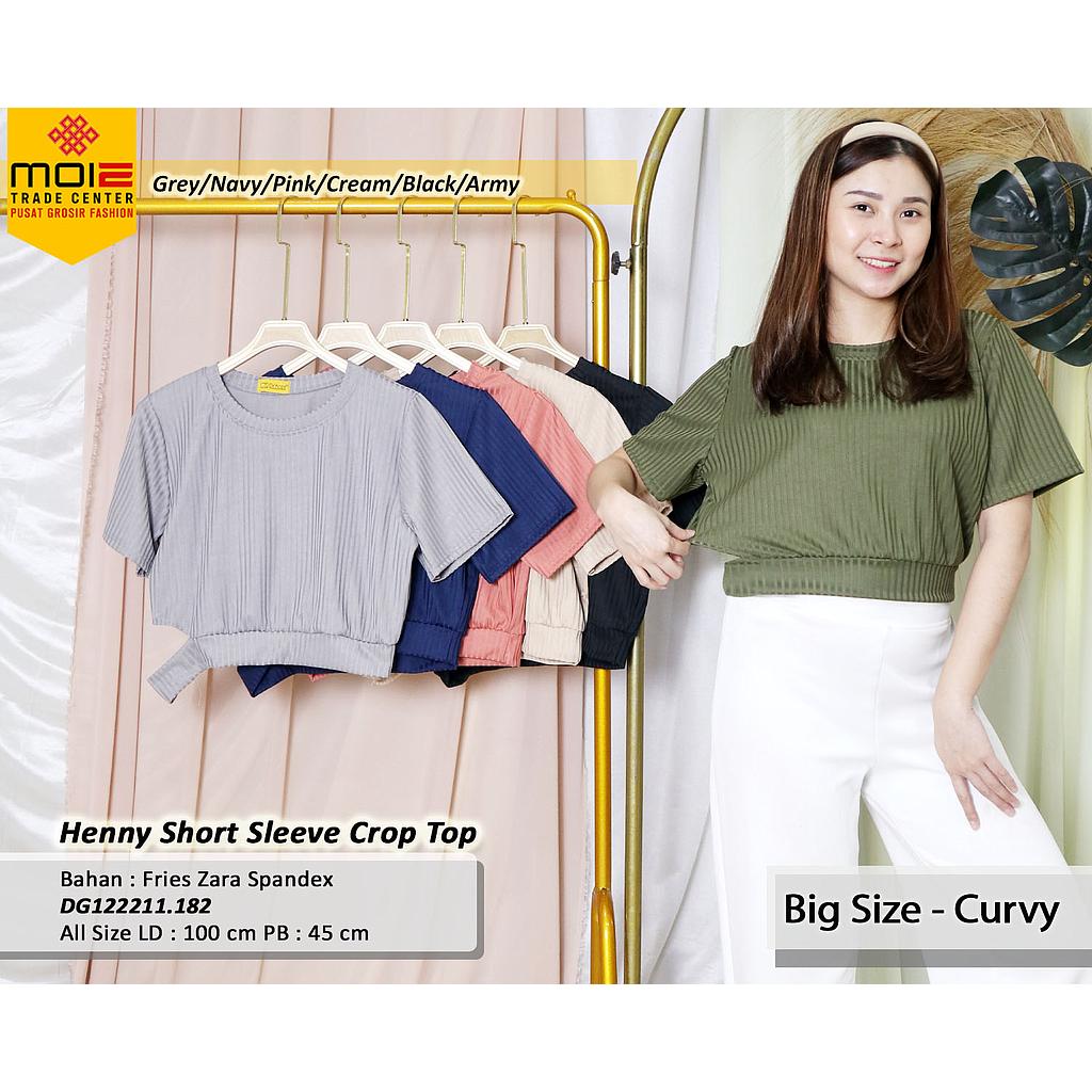 Henny Short Sleeve Crop Top (DG.182)