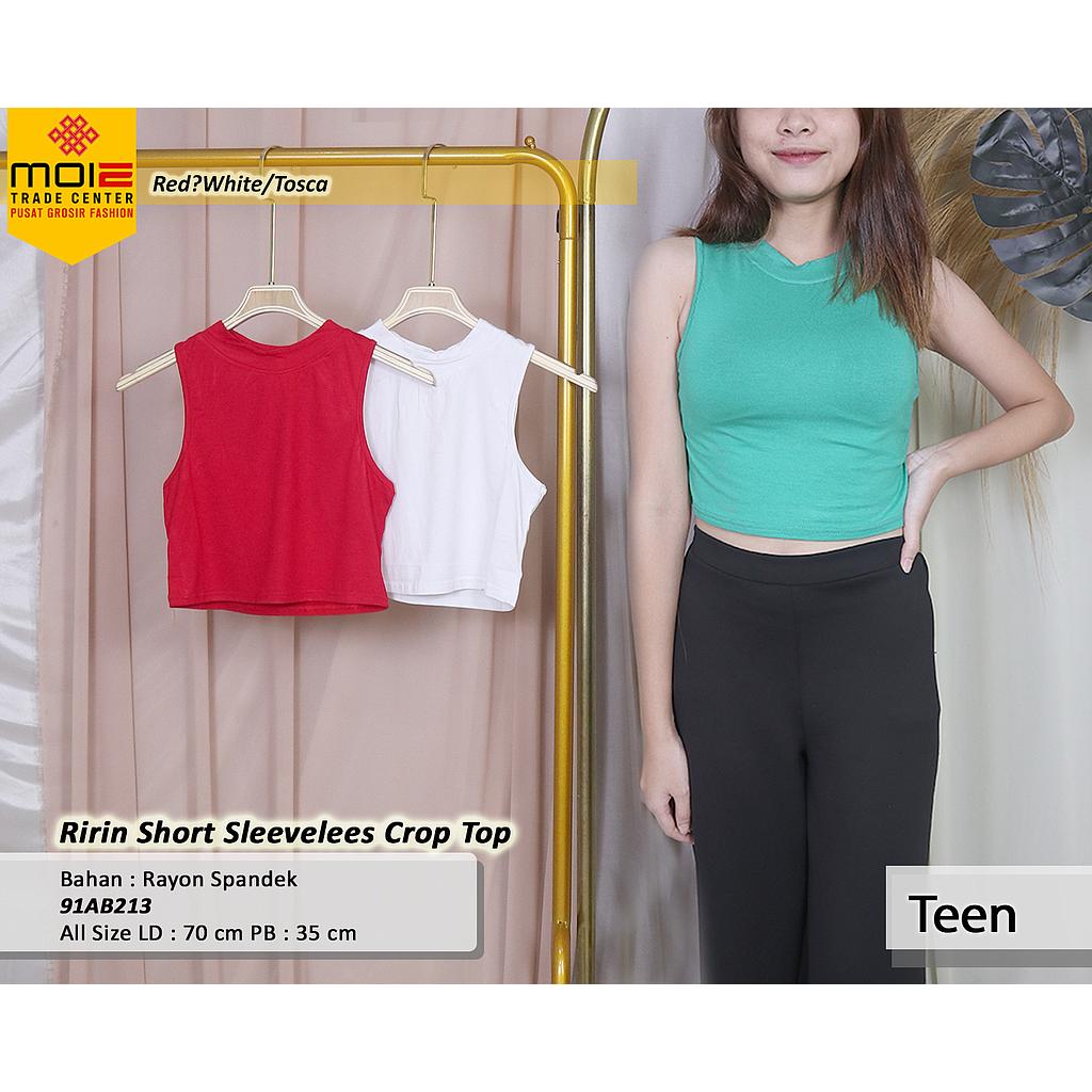 Tharin Sleeveless Crop Top (AB213)