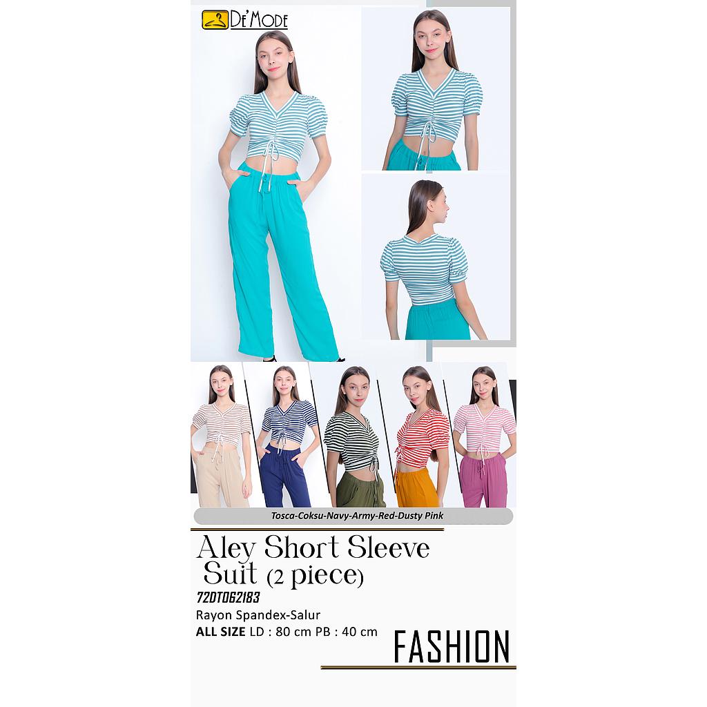  Aley Short sleeve suit ( 2pieces) (DT062)