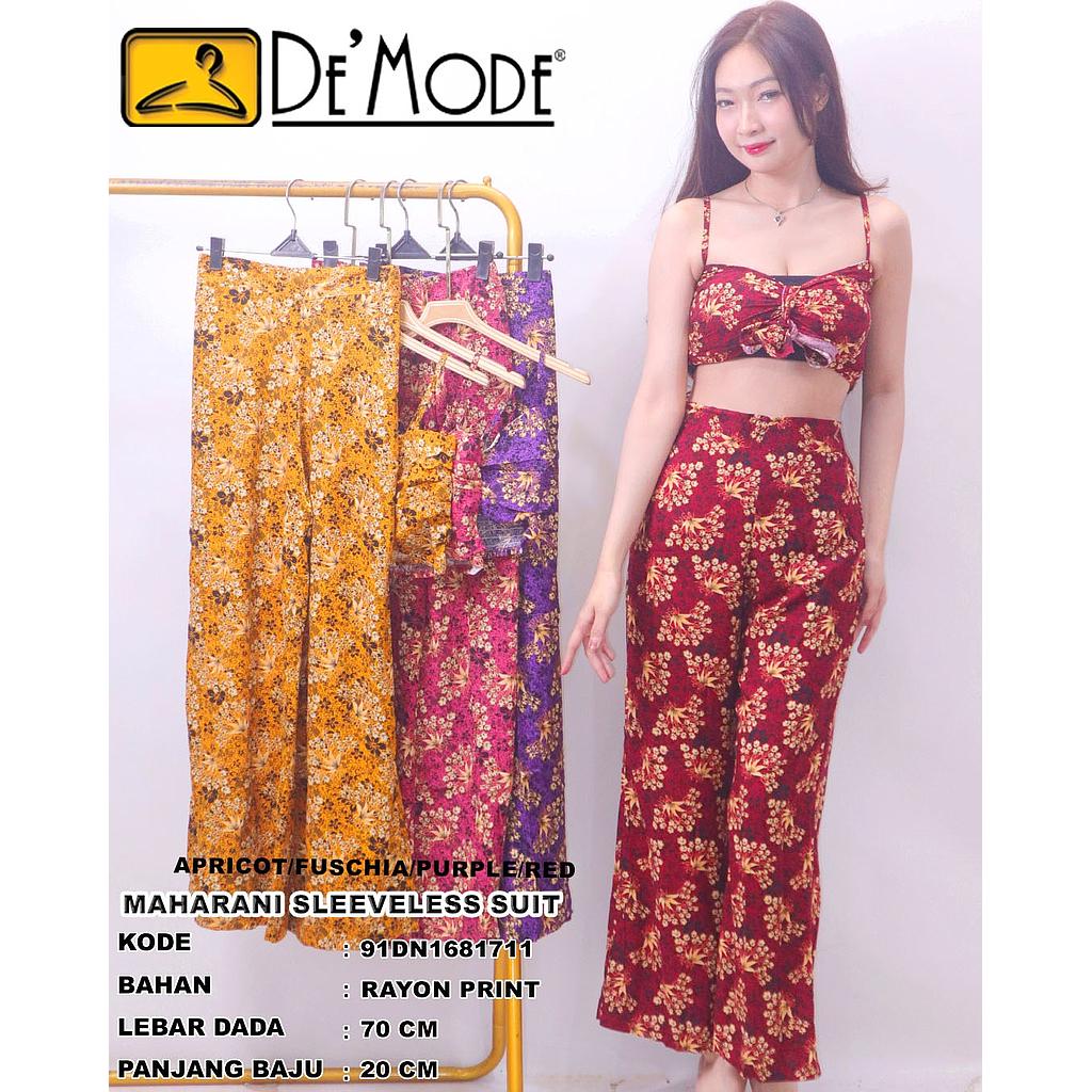Maharani Sleeveless Suit (2 piece) (DN168)