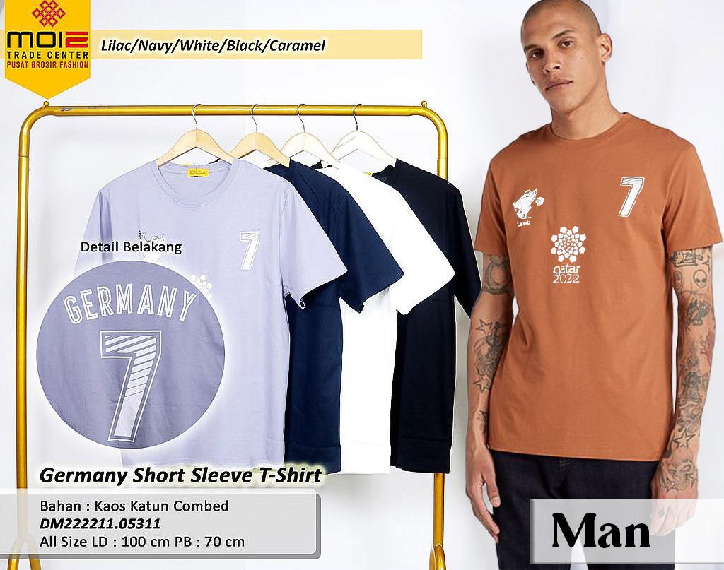 Germany Short  T-Shirt  (DM.053)