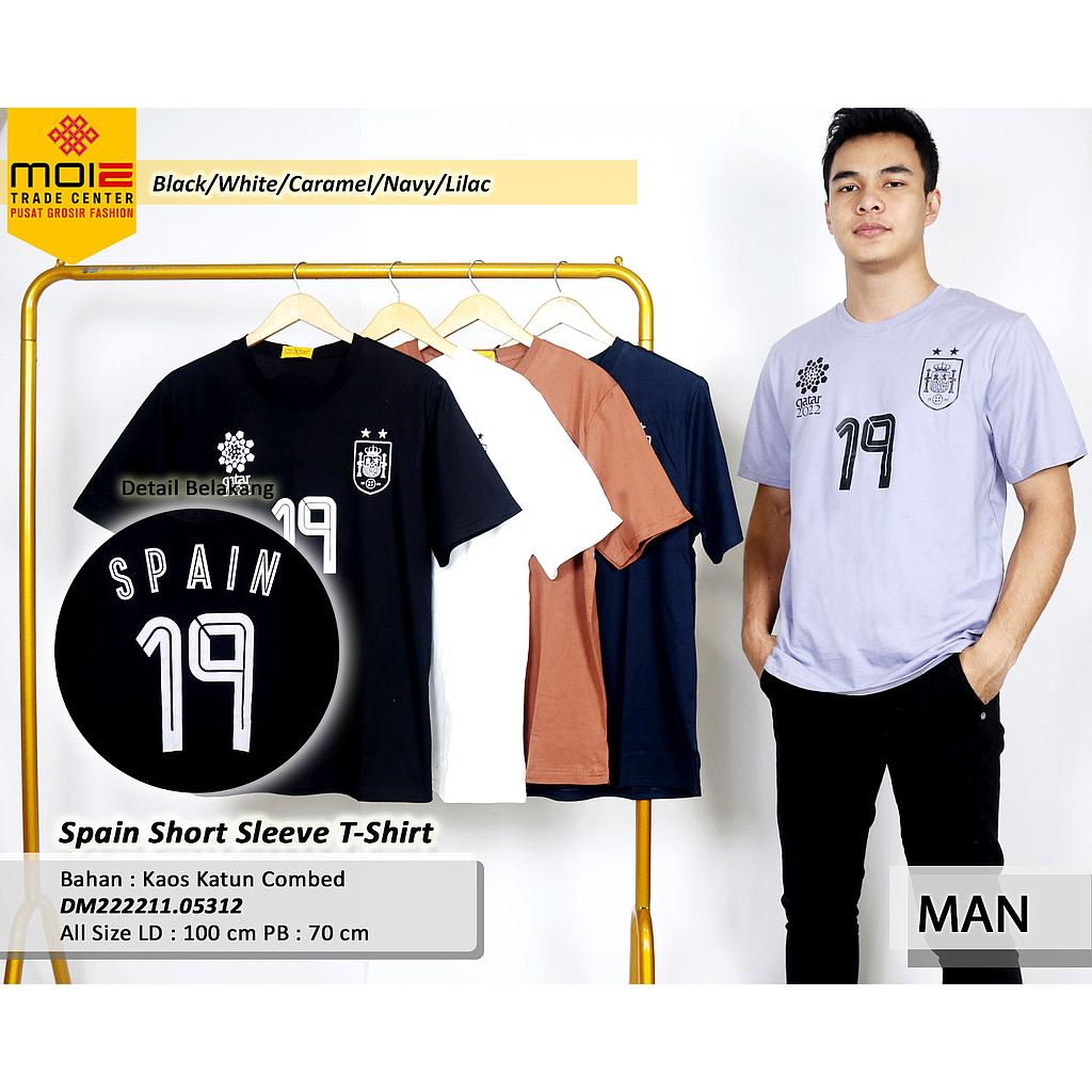 Spain Short Sleeve T-Shirt  (DM.053)