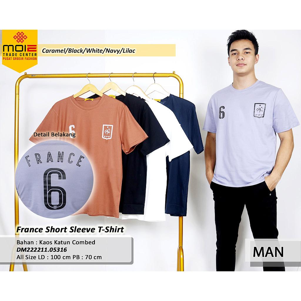 France Short Sleeve T-Shirt  (DM.053)