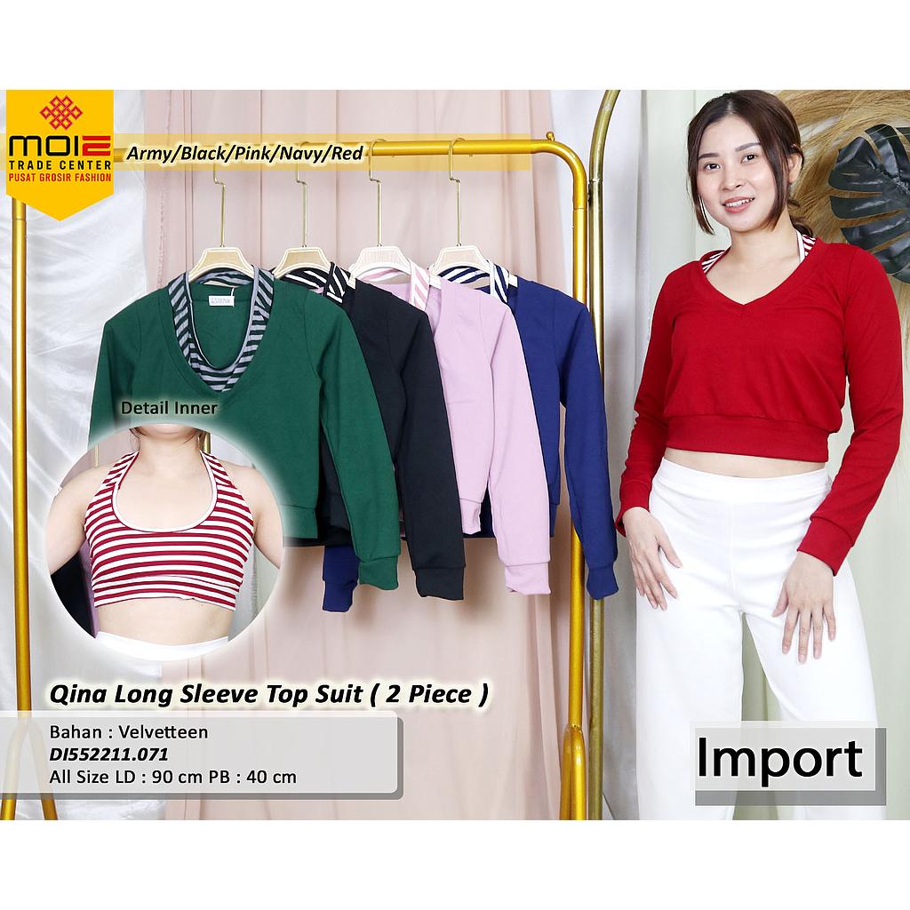 Qina Long Sleeve Top Suit (2 piece) (DI.071)