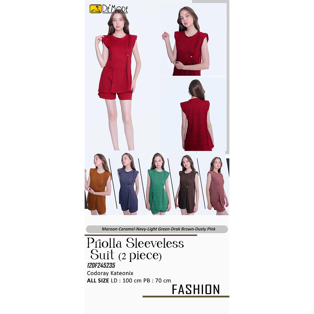 Priolla Sleeveless Suit ( 2 Piece ) ( DF.245)