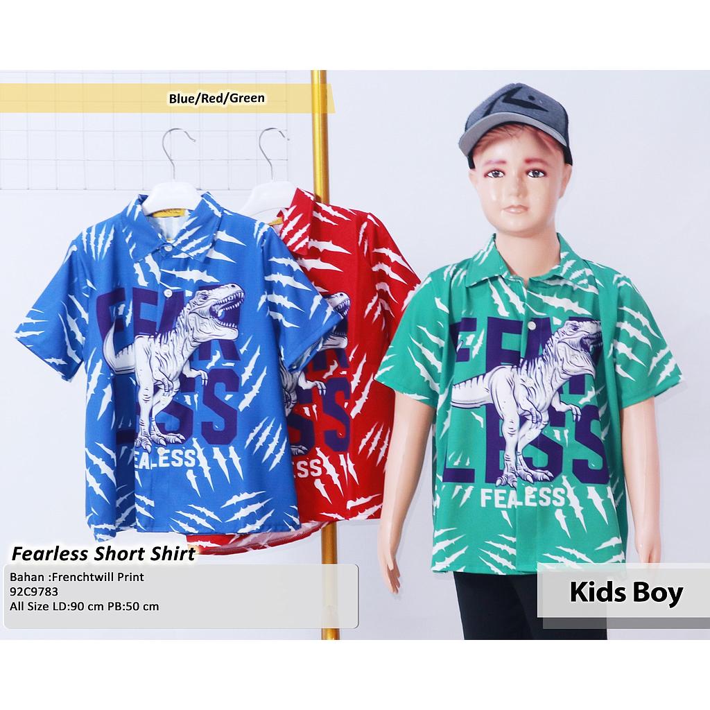 Fearless short  shirt(C978)