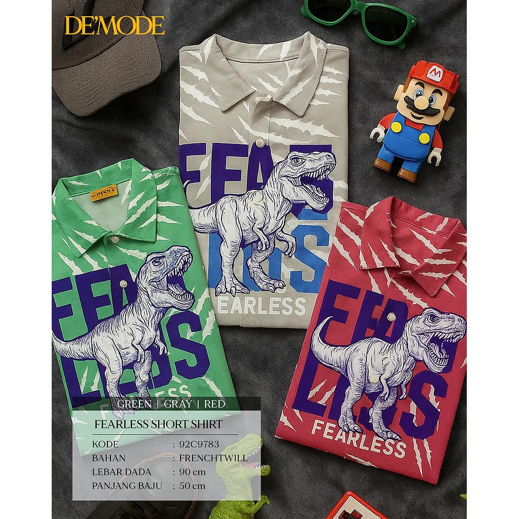 Fearless short  shirt(C978)