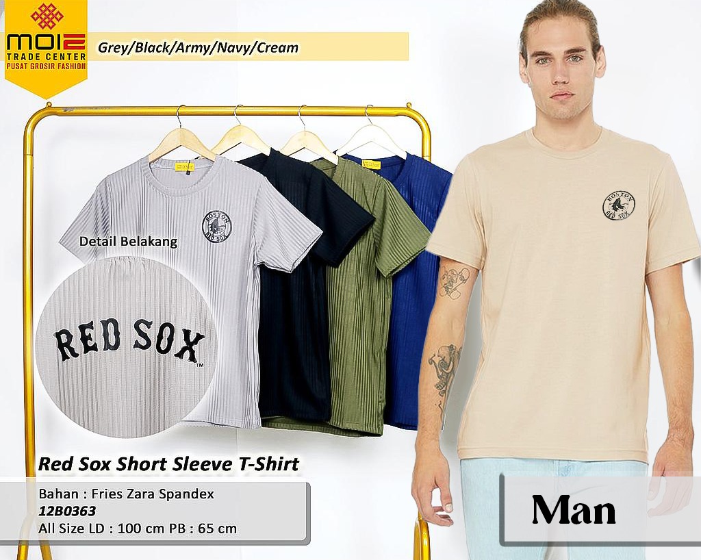 Red Sox Short T-Shirt (B036)