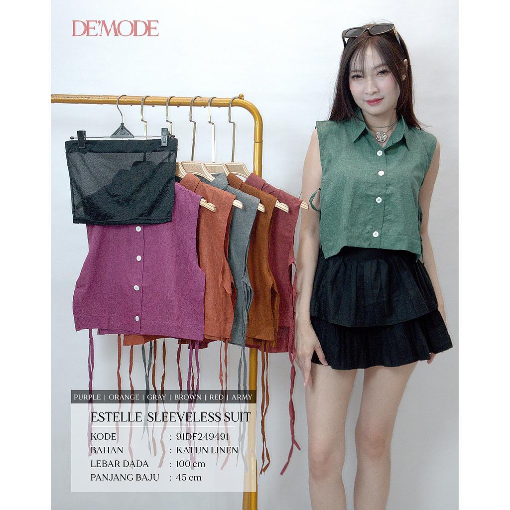 Estelle Sleeveless  Suit (2 piece) (DF249)