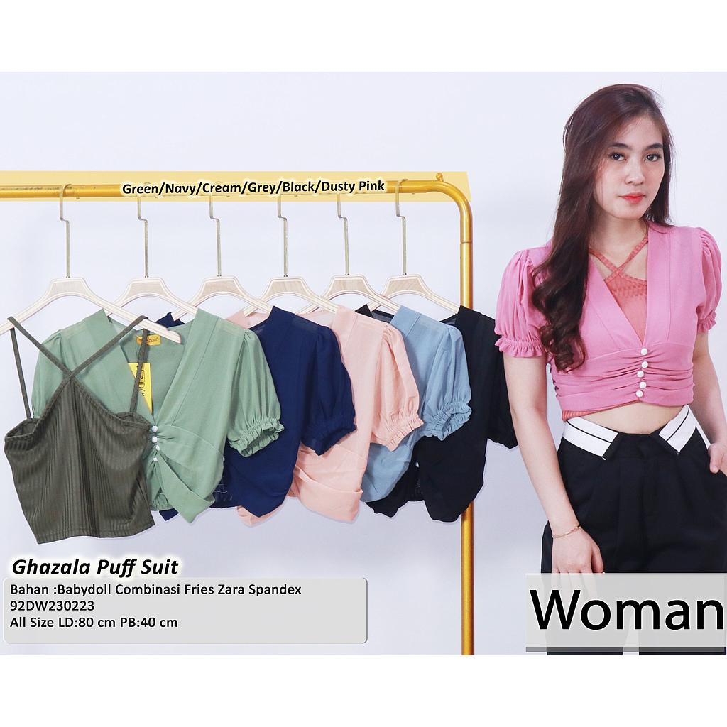Ghazala Puff suit ( 2 Piece )(DW230)