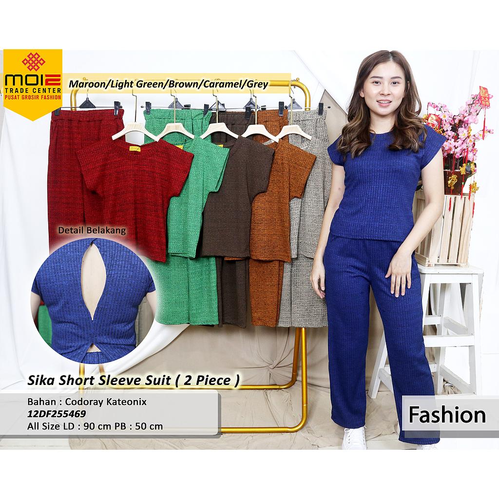 Sika short sleeve suit ( 2 Piece )(DF255)