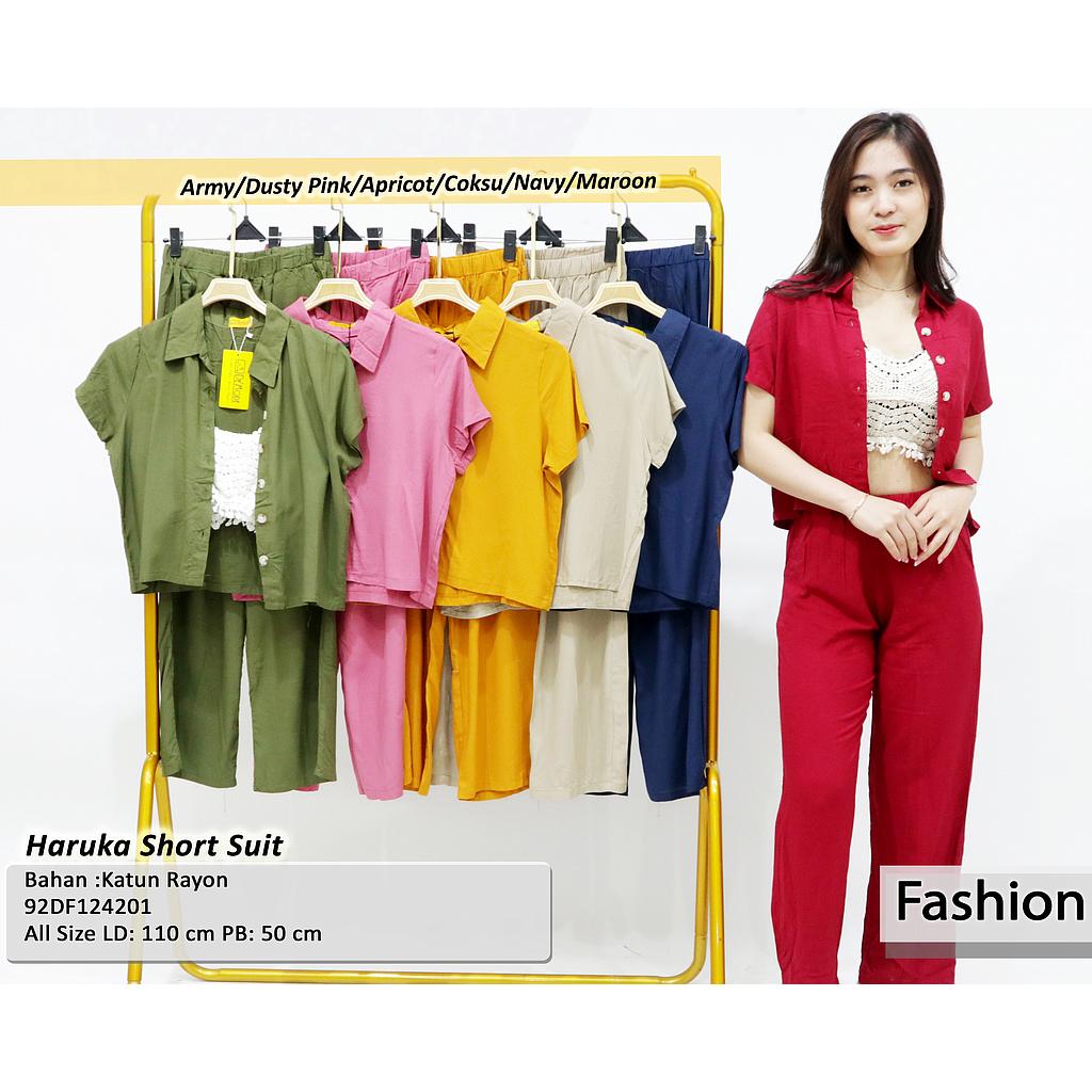 Haruka Short Sleeve Suit (2 piece)  (DF124)