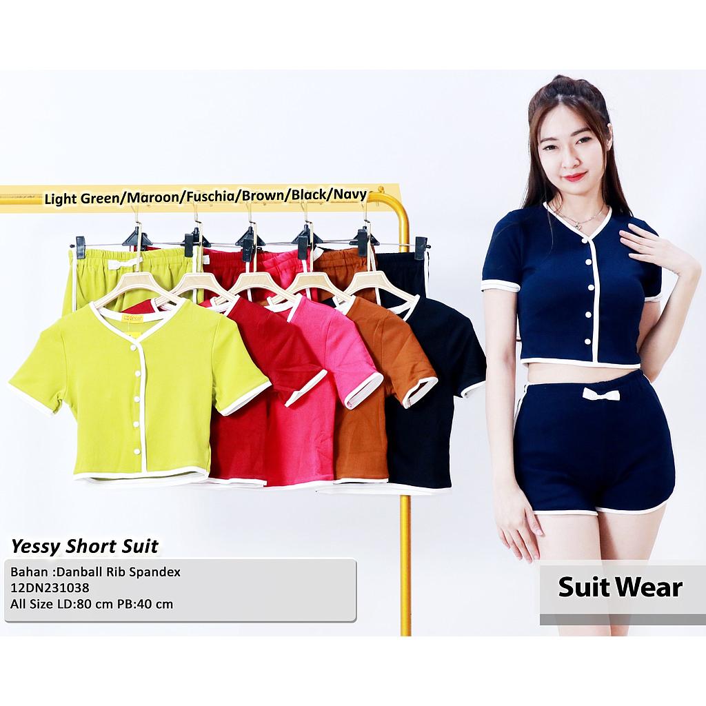 Yessy Short  Suit (2 piece) (DN231)