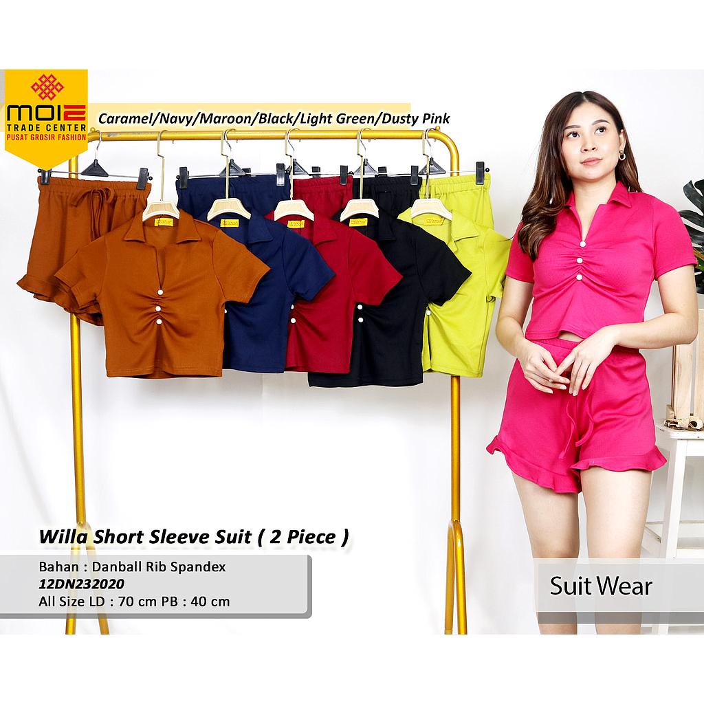 Willa Short Sleeve Suit (2 piece) (DN320)