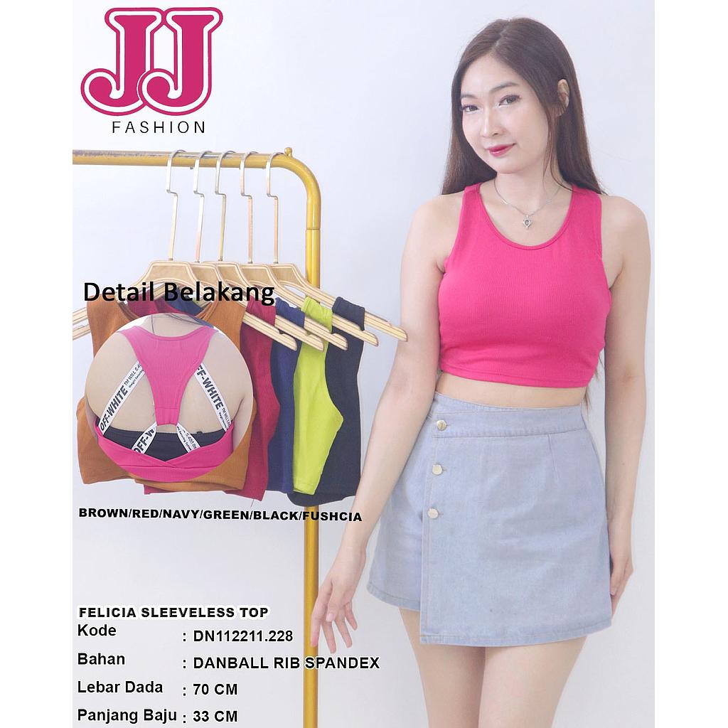 Felicia Sleeveless Top(DN.228)