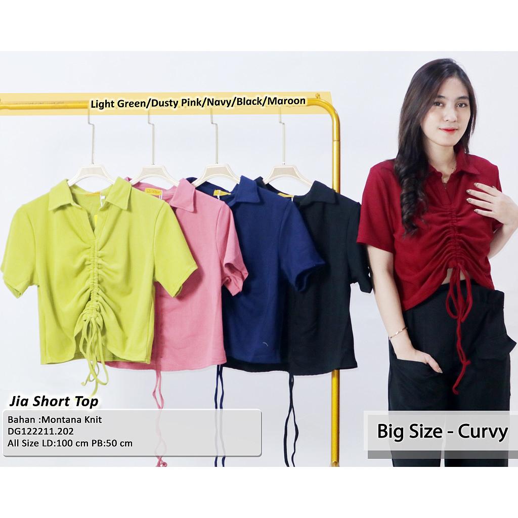Jia short sleeve Drawstring top (DG.202)