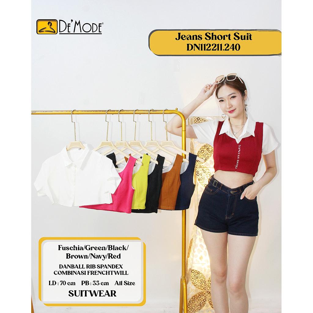 Jeans Short suit (DN.240)