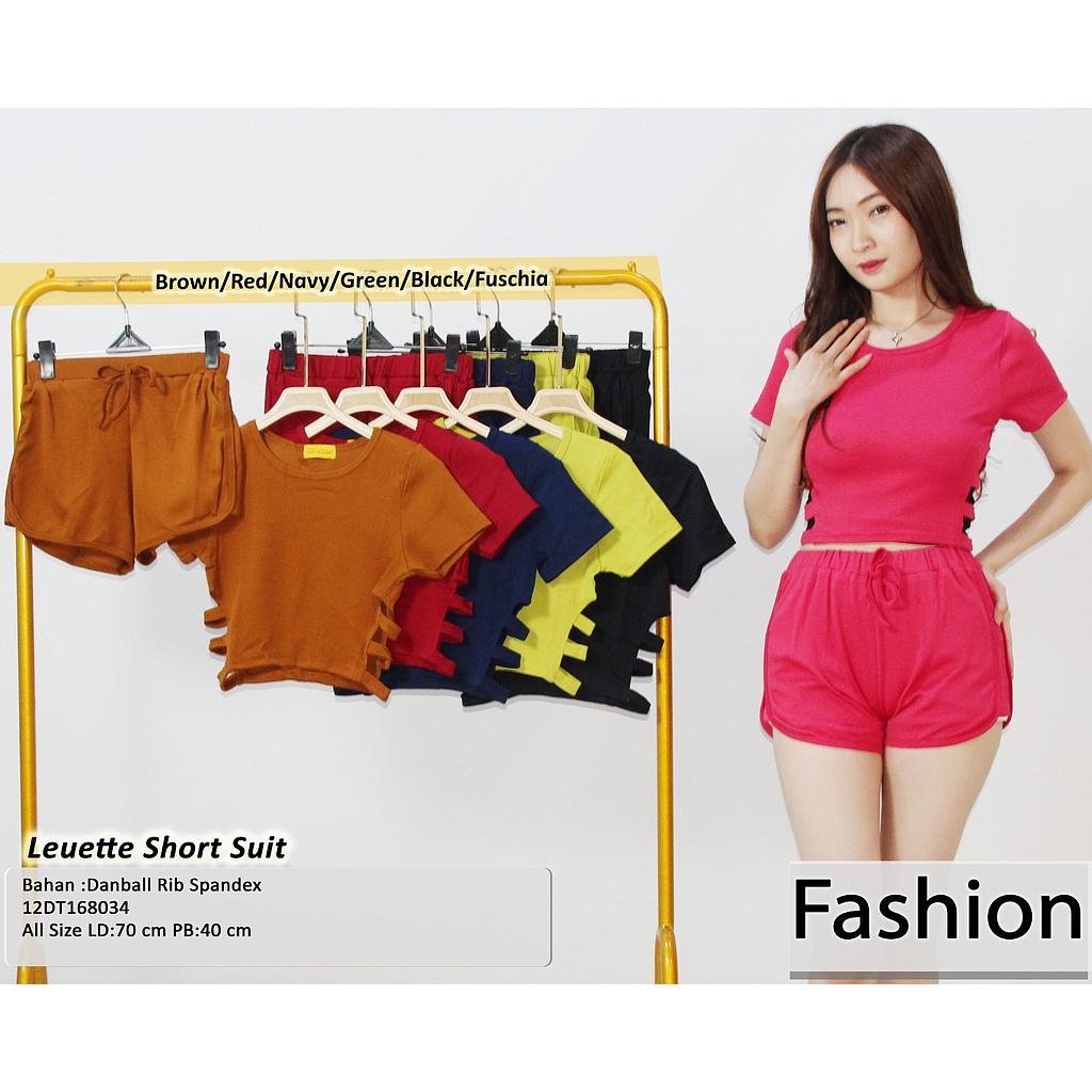 Leuette Short  Suit ( 2 Piece ) (DT168)