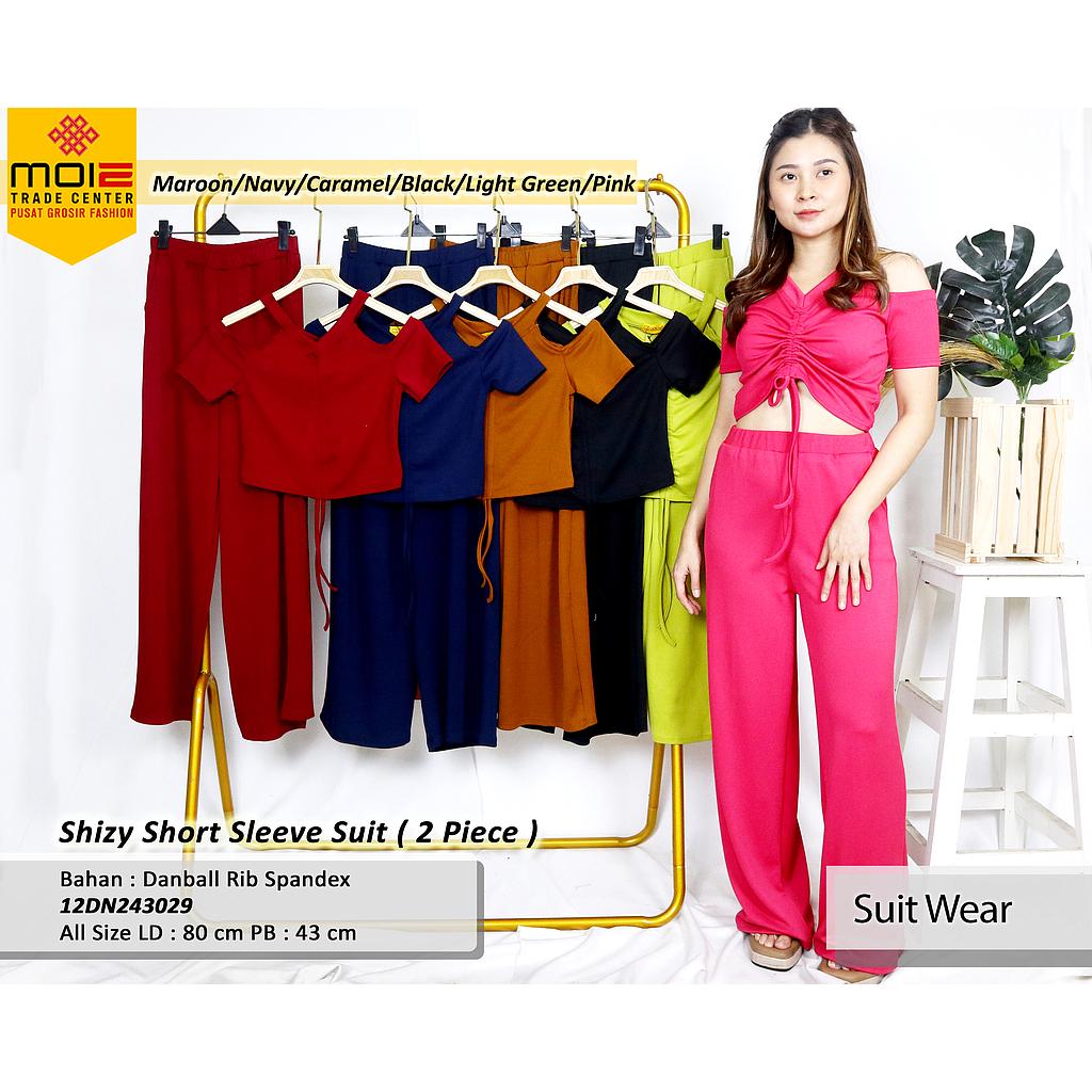 Shizy Short Sleeve Suit ( 2 Piece ) ( DN243)
