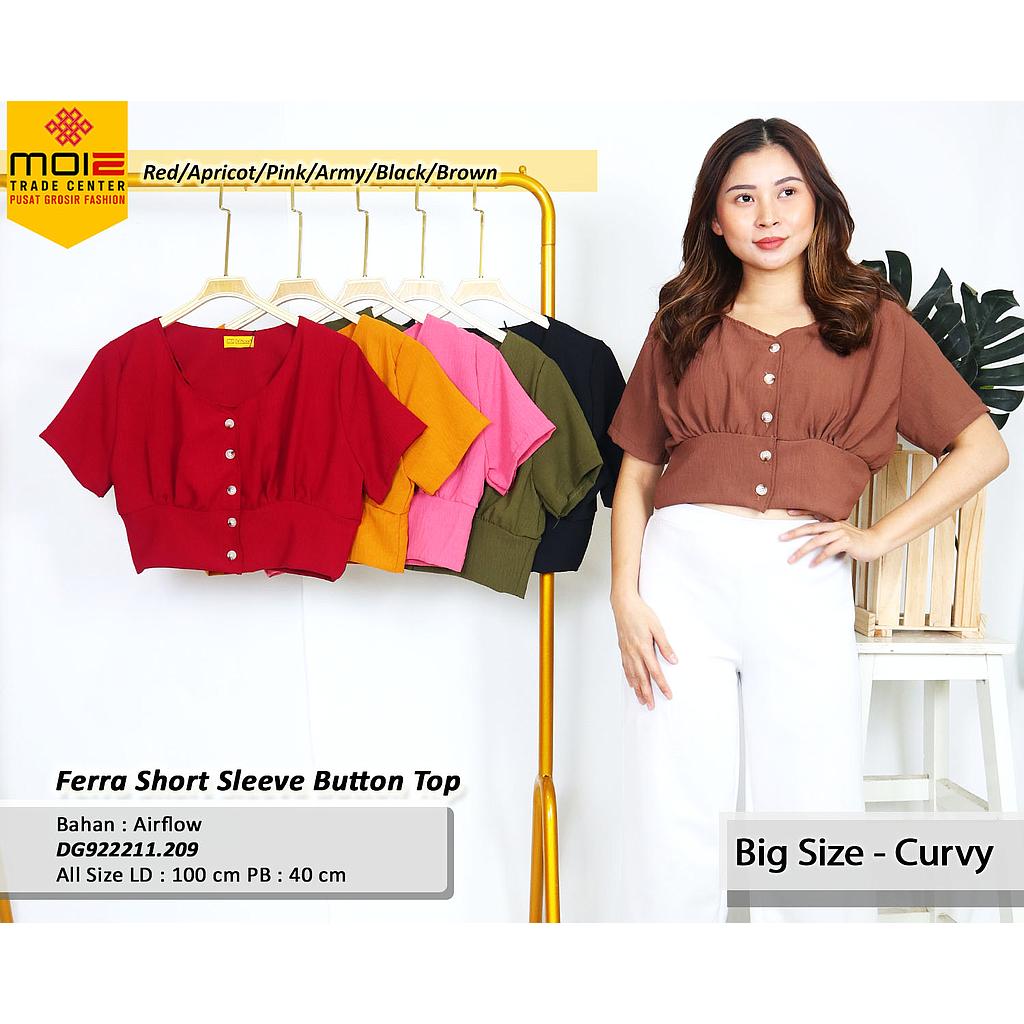 Ferra Short Sleeve Button Top (DG.209)