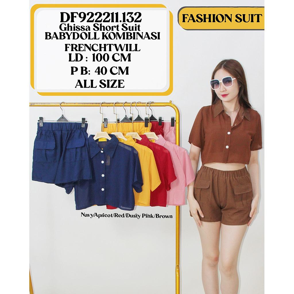  Ghissa short suit (2 piece) (DF.132)