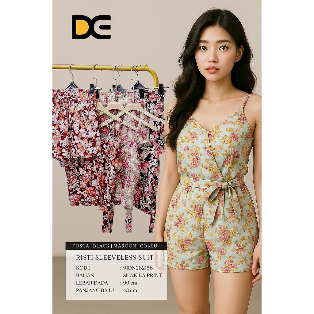 Risti sleeveless Suit (2 piece) (DN282)