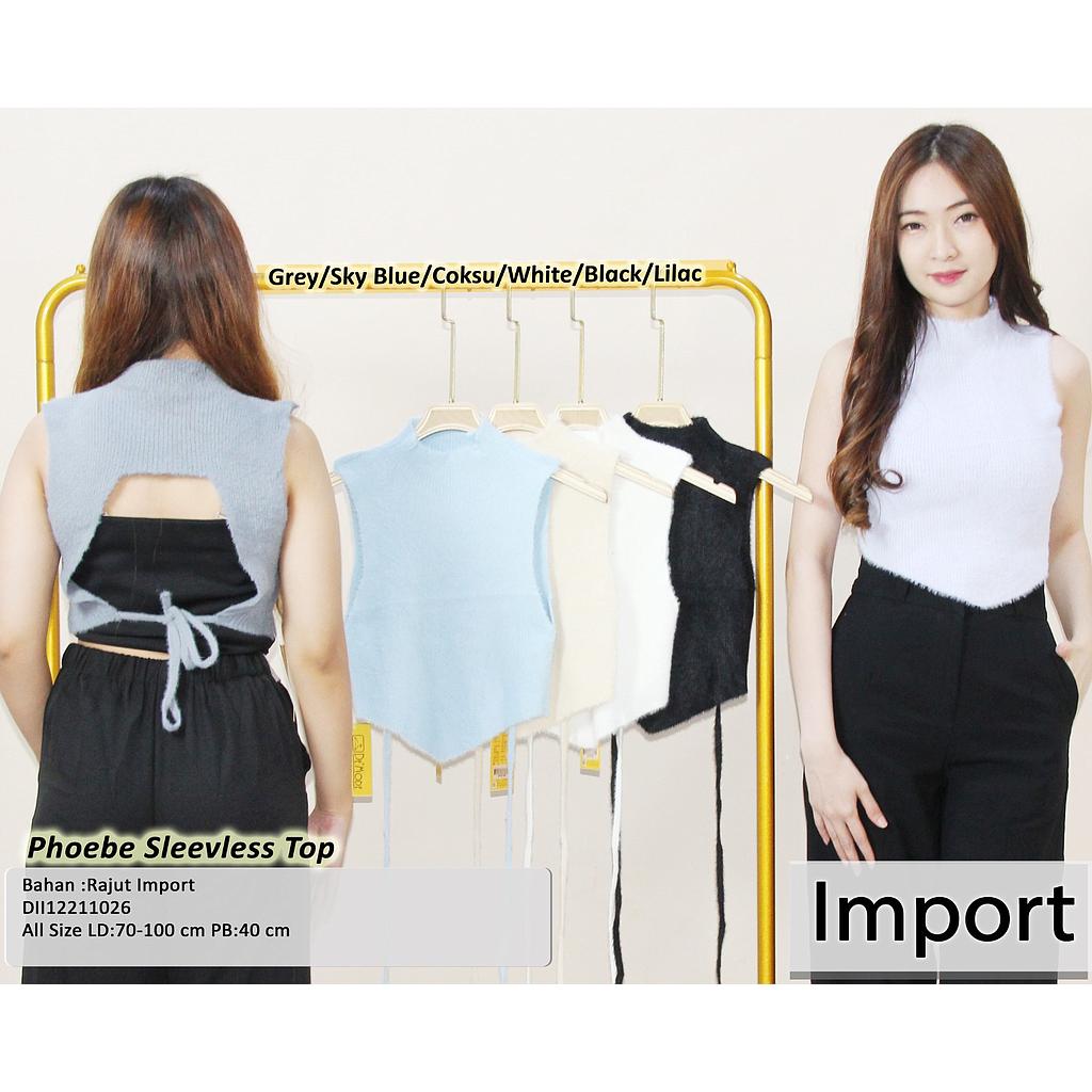 Phoebe sleevless  top