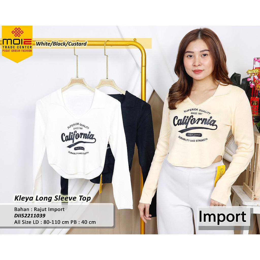 Kleya long sleeve top