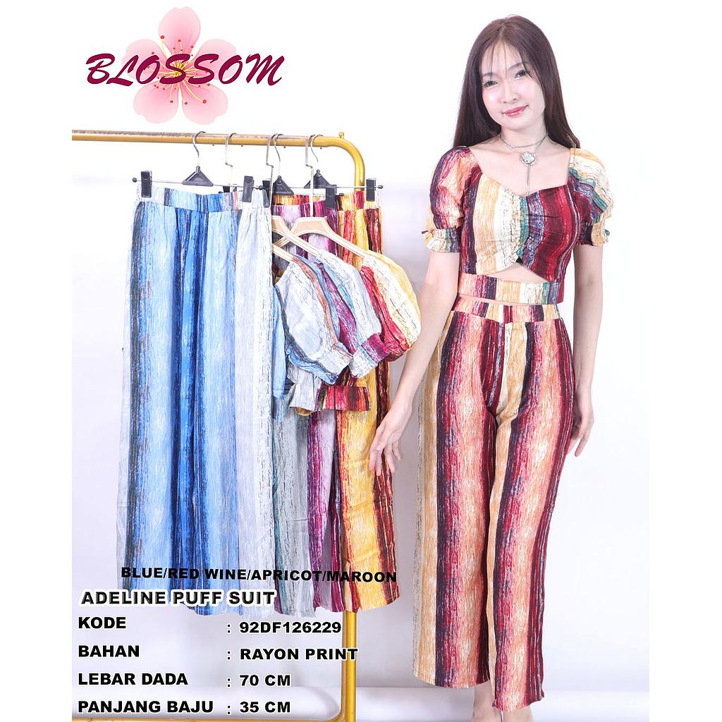 Adeline puff Suit ( 2 Piece ) ( DF126)