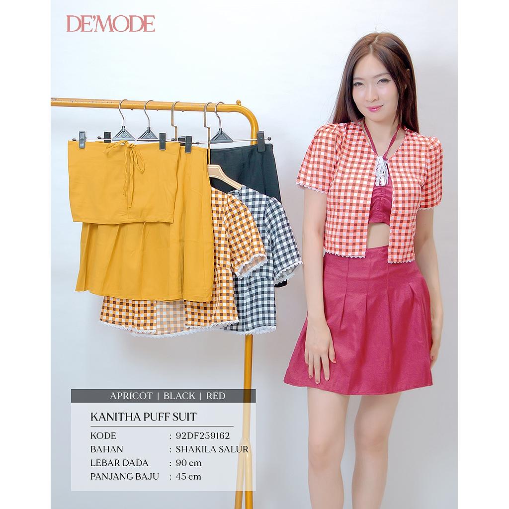 Kanitha puff  Suit ( 3 Piece )