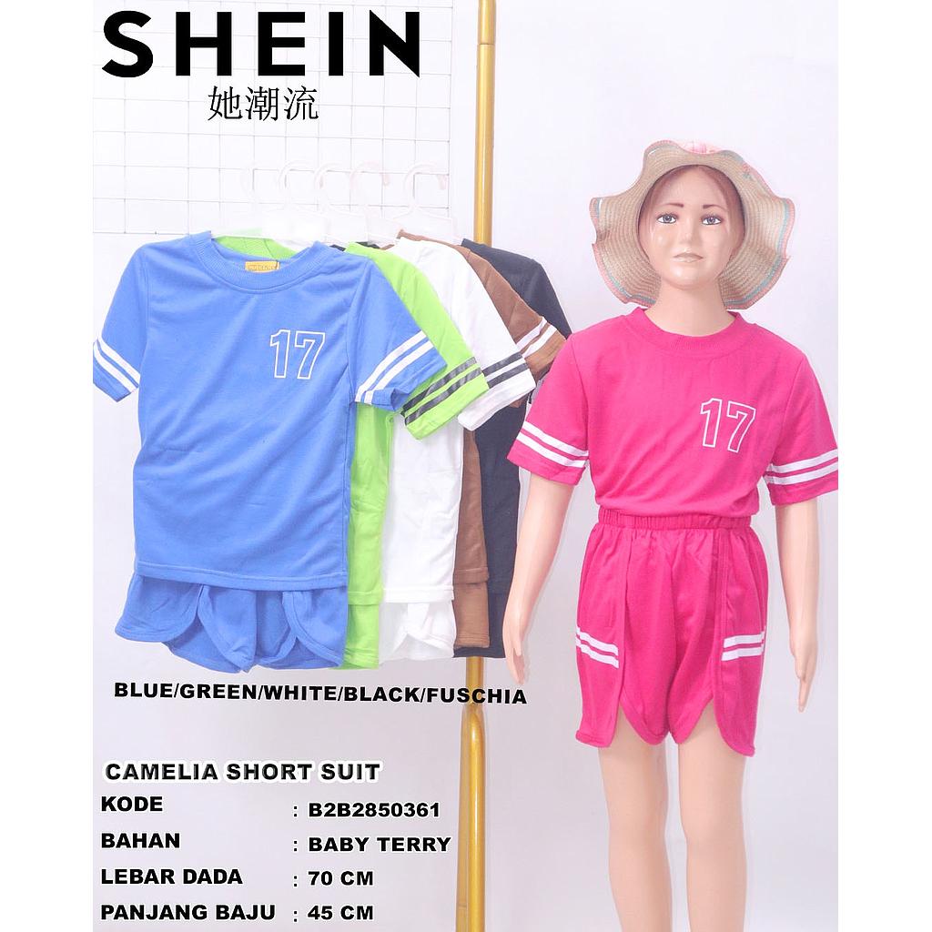 Camellia short  suit  ( 2 Piece ) (AB285)