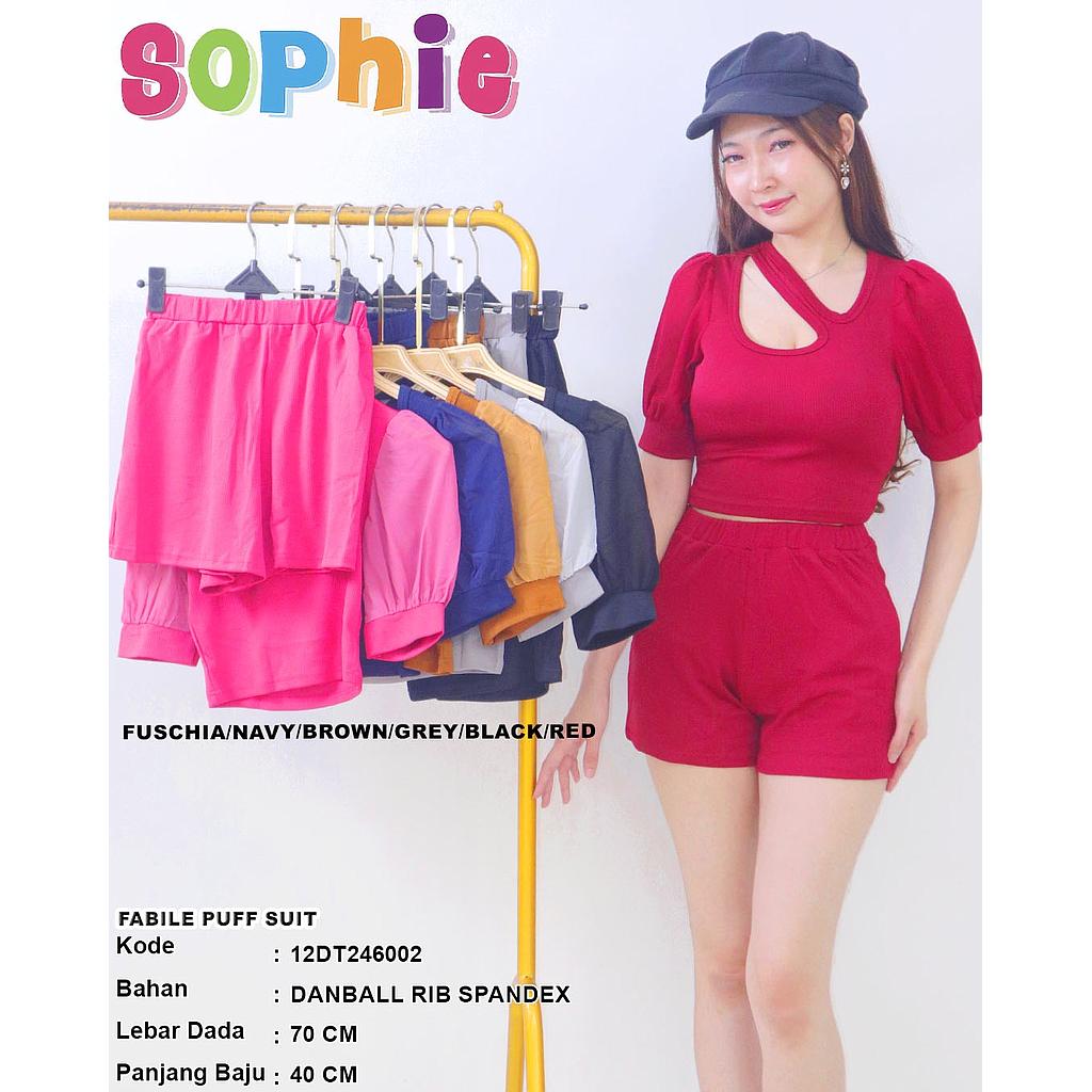 Fabile Puff suit (2 Piece ) (DT246)