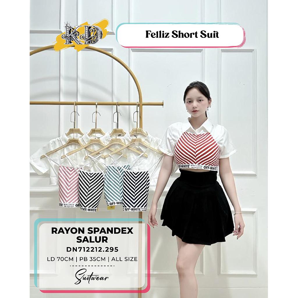 Felliz sleeveless Suit(DN.295)