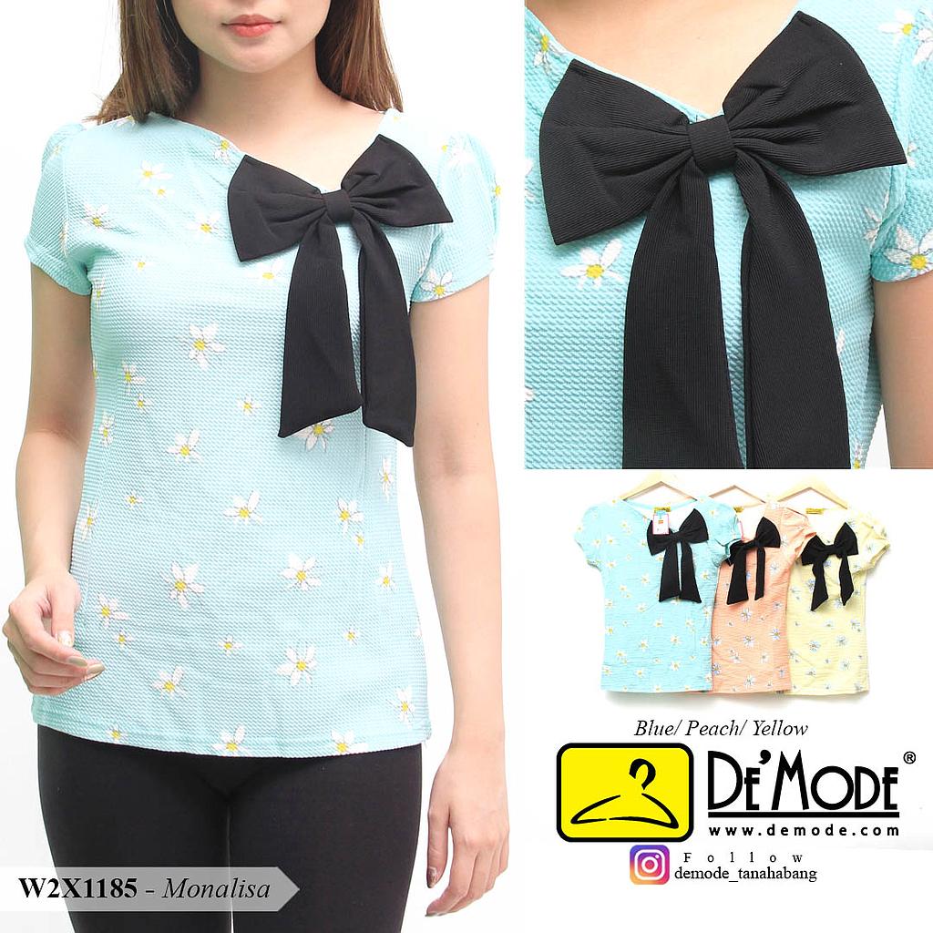 Daisy Ribbon Short Sleeve Top