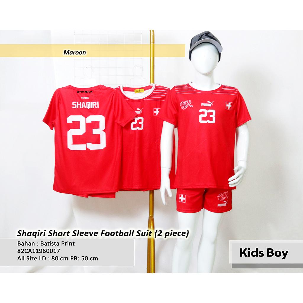 Shaqiri Short Sleeve Football Suit (CA119)