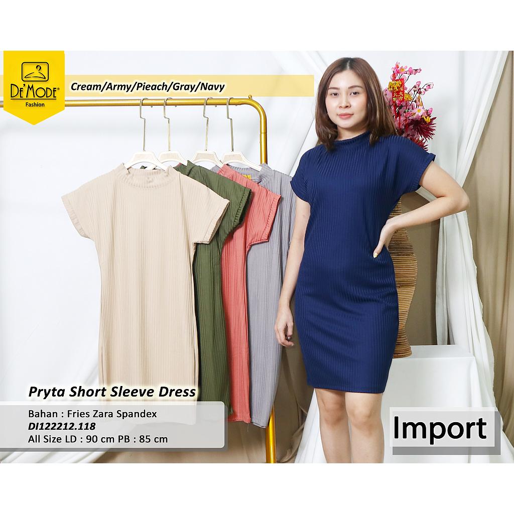 Pryta Short Sleeve Dress (DI.118)