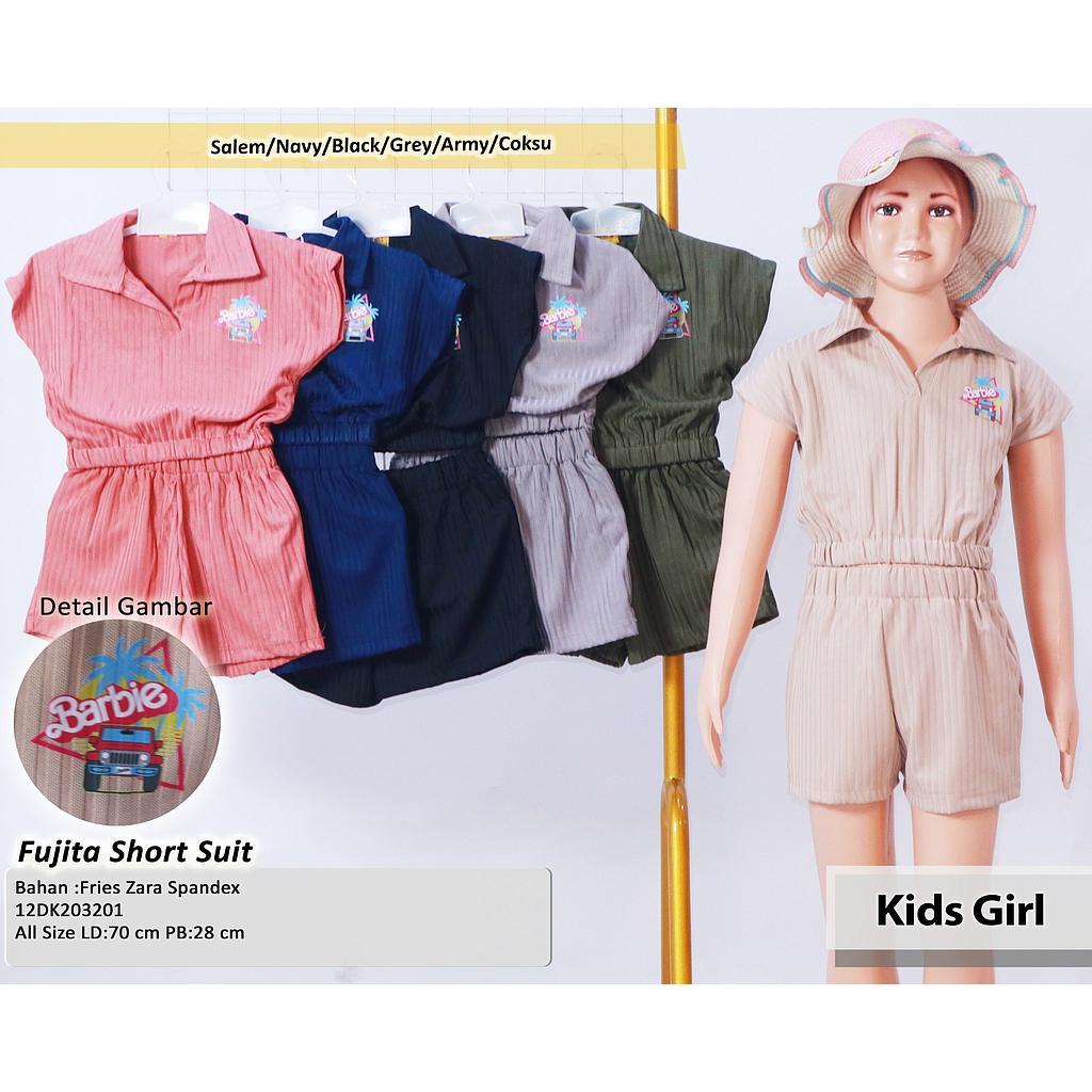 Fujita Short  Suit (2 Piece )(DK203)