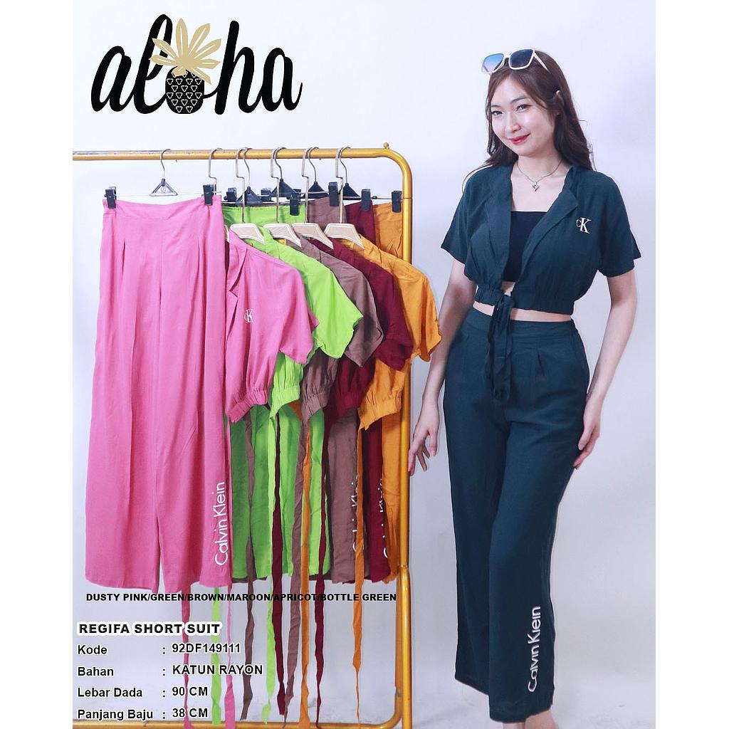 Regifa Short  Suit (2 Piece) (DF149)