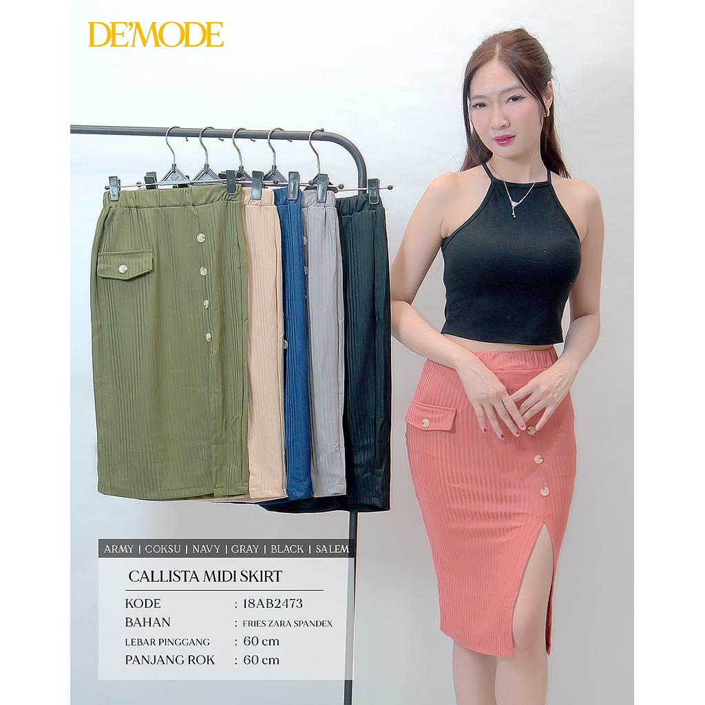 Callista Midi Skirt (AB247)