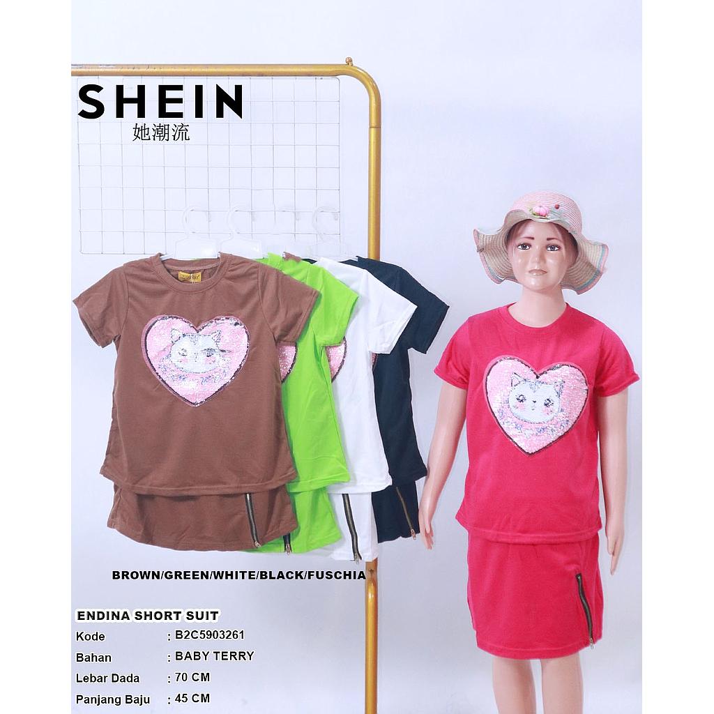 Endina Short  Suit ( 2 Piece ) (C590 )