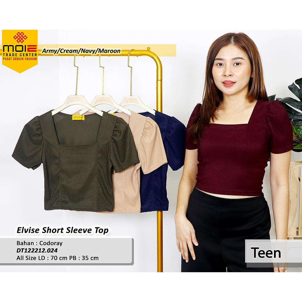 Elvise Short Sleeve Top (DT.024)
