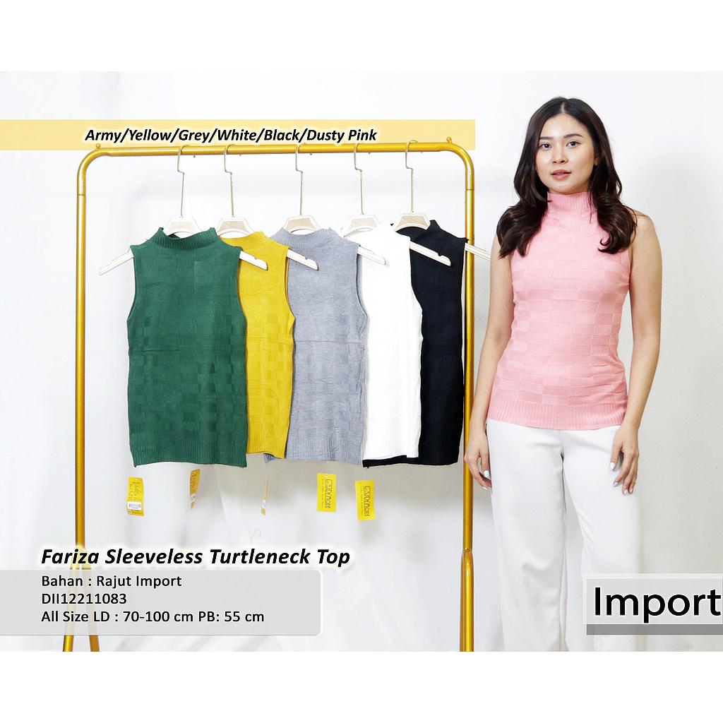 Fariza Sleeveless Trutleneck Top 