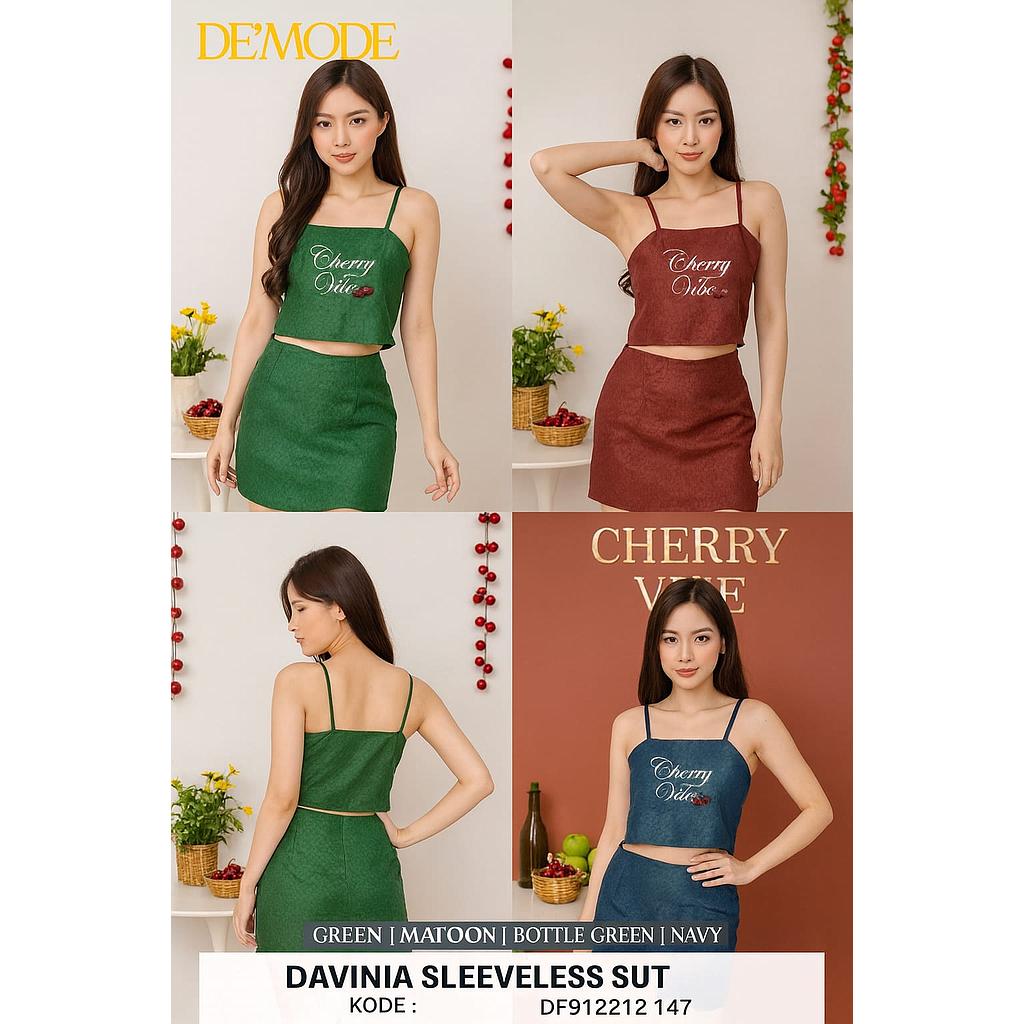 Davinia Sleeveless Suit (2 Piece ) (DF1.47)
