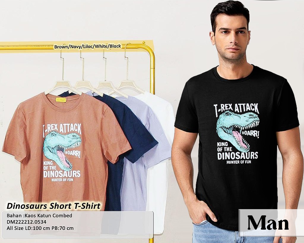 Dinosaurs short T-shirt (DM.053)